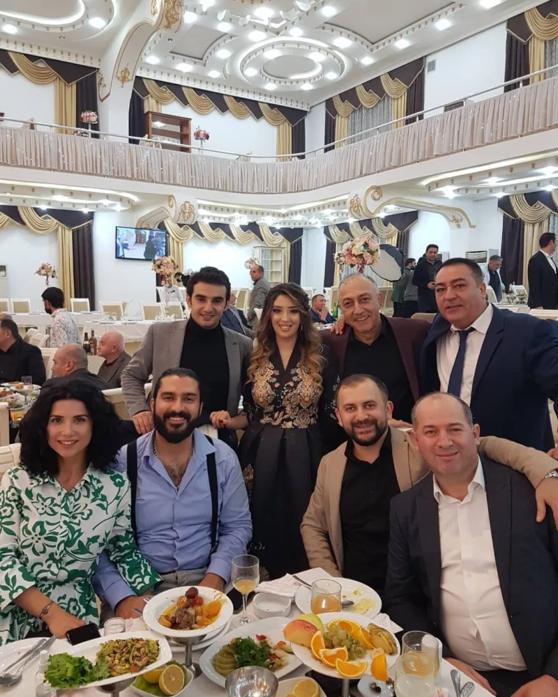 Azərbaycanlı aktyor ailə həyatı qurdu - FOTOLAR
