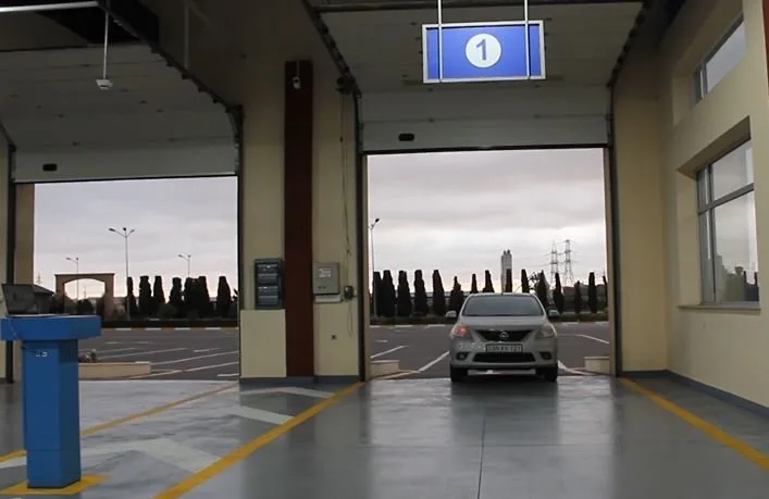 Bakıdakı texniki baxış məntəqələrində yenilik - FOTO-VİDEO