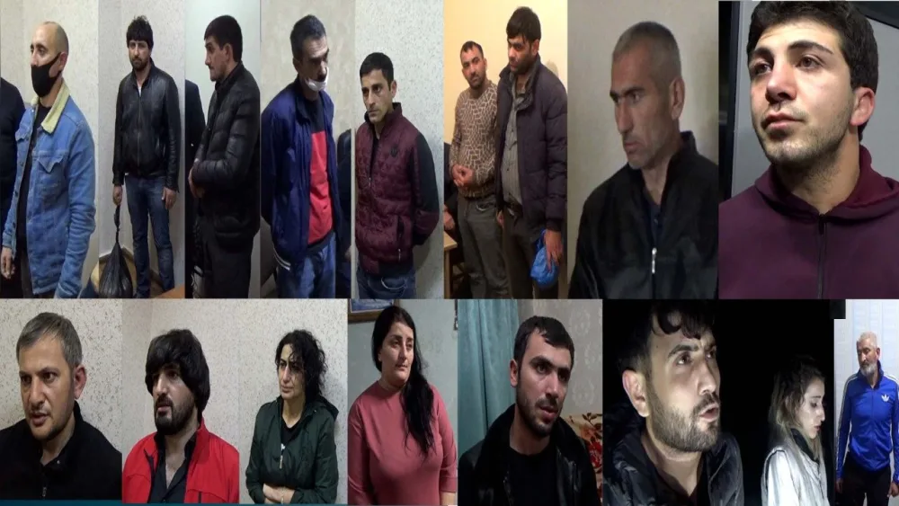 3-ü qadın olmaqla 17 nəfər saxlanıldı - Video/Foto