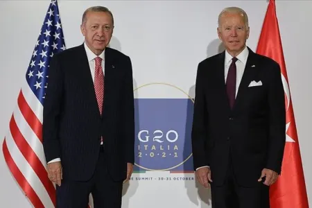 Ərdoğanla Baydenin Romada görüşü başlayıb - VİDEO