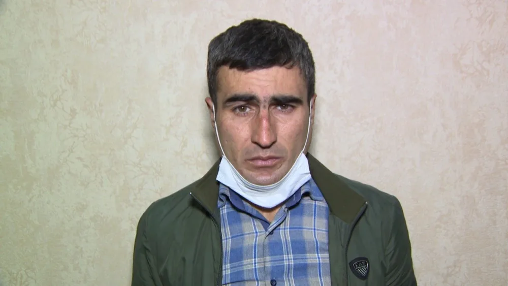 Bu şəxs dəmir yolu xəttinin borularını oğurladı - Video/Foto