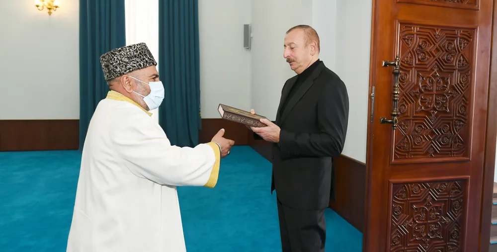 Prezident və birinci xanım Şamaxıda - FOTOLAR