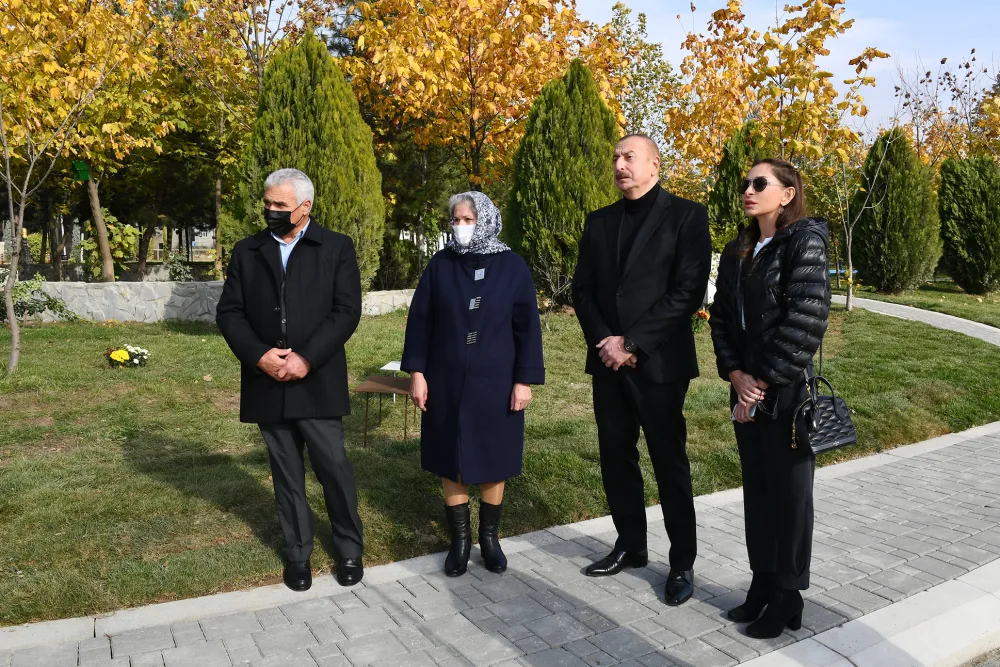 Prezident və birinci xanım Şamaxıda - FOTOLAR
