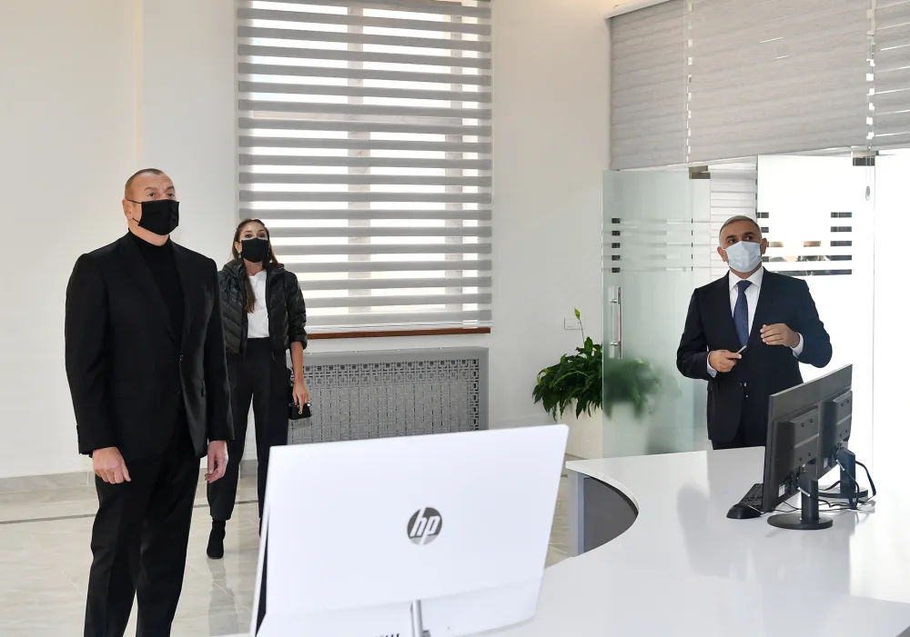Prezident və birinci xanım Şamaxıda - FOTOLAR