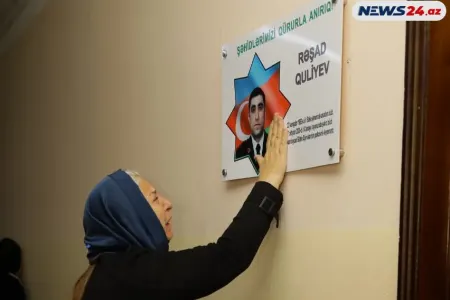 41 sinifdən ucalan şəhid adları - 317 saylı məktəbdə ANIM - VİDEO__NEWL____NEWL__