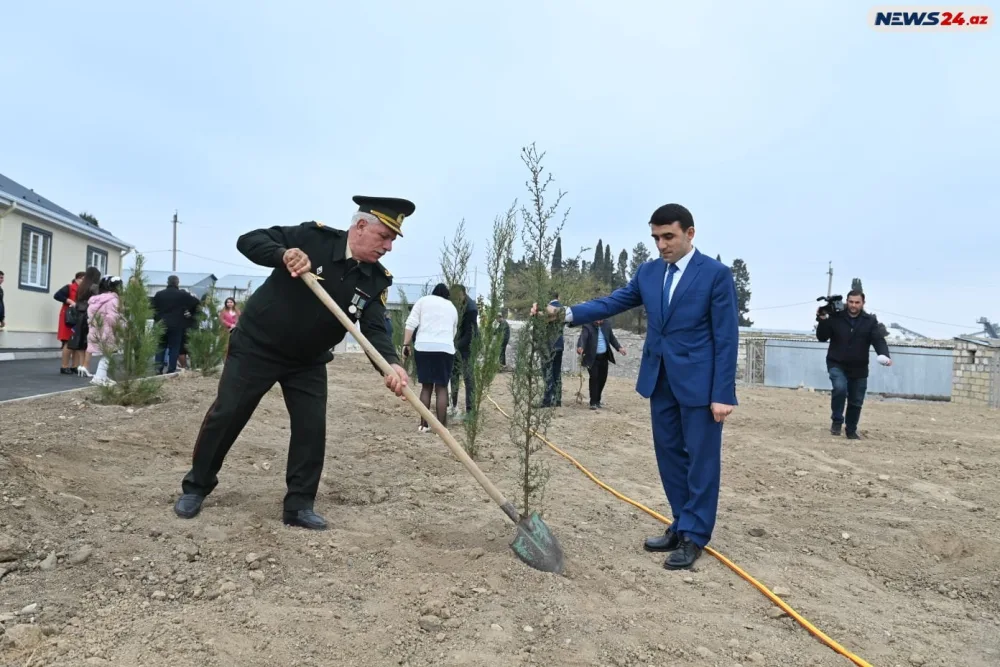 Tərtərdə ermənilərin dağıtdığı məktəb - BƏRPA OLUNDU - AÇILIŞ - FOTO
