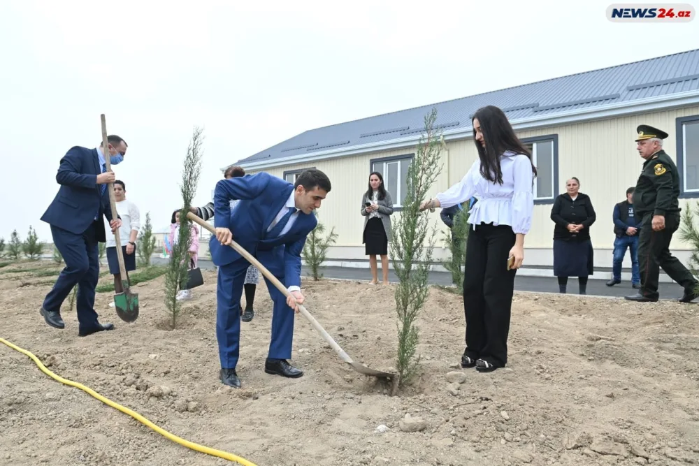 Tərtərdə ermənilərin dağıtdığı məktəb - BƏRPA OLUNDU - AÇILIŞ - FOTO