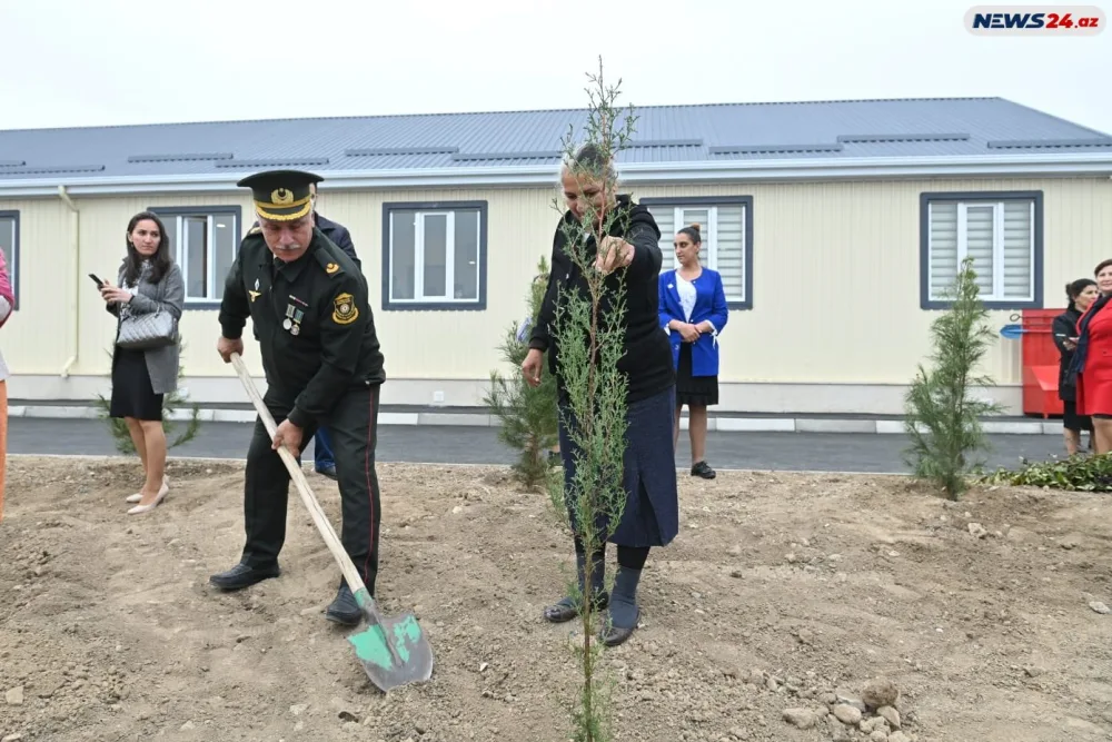 Tərtərdə ermənilərin dağıtdığı məktəb - BƏRPA OLUNDU - AÇILIŞ - FOTO