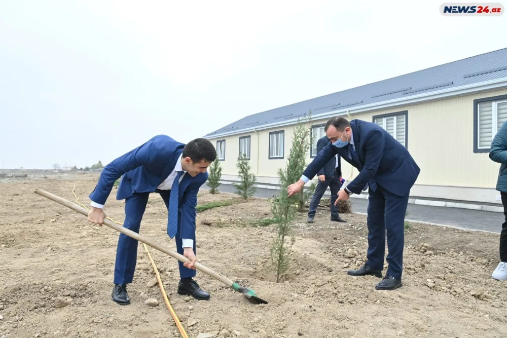 Tərtərdə ermənilərin dağıtdığı məktəb - BƏRPA OLUNDU - AÇILIŞ - FOTO