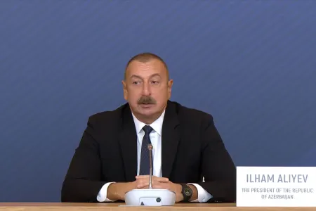 Azərbaycan Prezidenti Qlobal Bakı Forumunda çıxış edib
