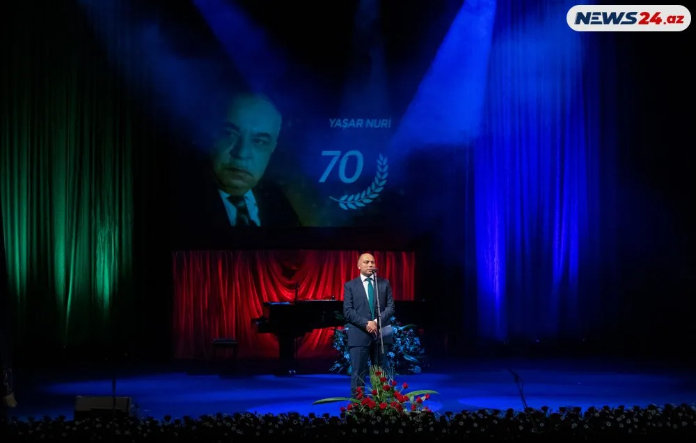 Yaşar Nurinin 70 illik yubiley tədbirində yaşananlar - FOTOLAR