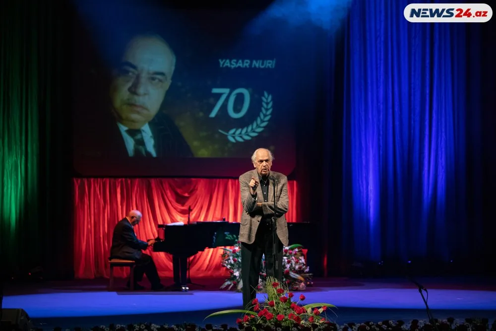 Yaşar Nurinin 70 illik yubiley tədbirində yaşananlar - FOTOLAR