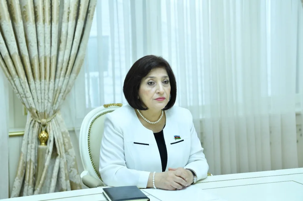 Sahibə Qafarova TBMM-in qadın deputatları ilə görüşdü -