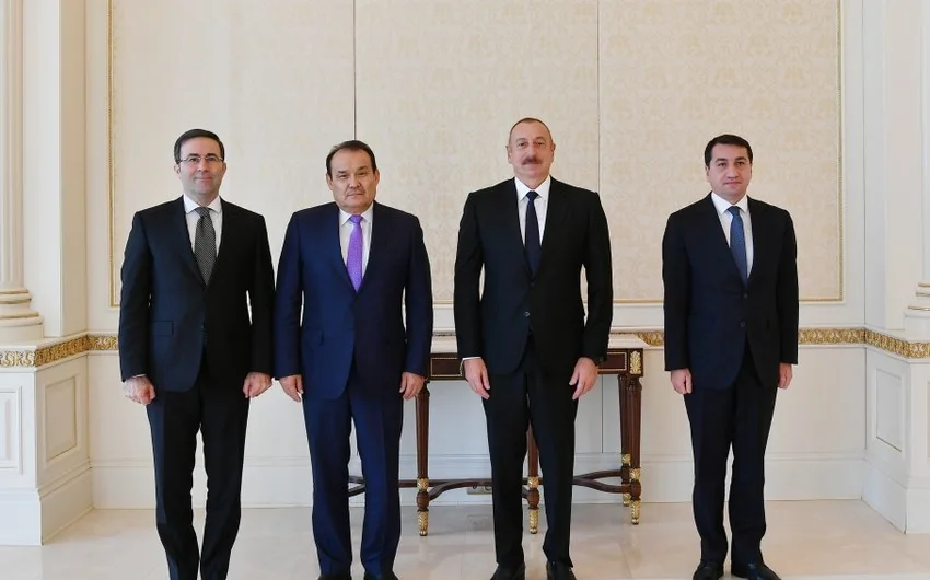 İlham Əliyev Türk Şurasının Baş katibini qəbul etdi - FOTO- YENİLƏNİB