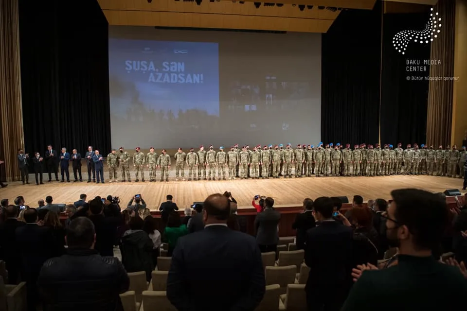 "Biz təkcə Şuşanı geri qaytarmadıq, Azərbaycanın namusunu,qeyrətini geri qaytardıq" - Hikmət Mirzəyev DANIŞIR - VİDEO