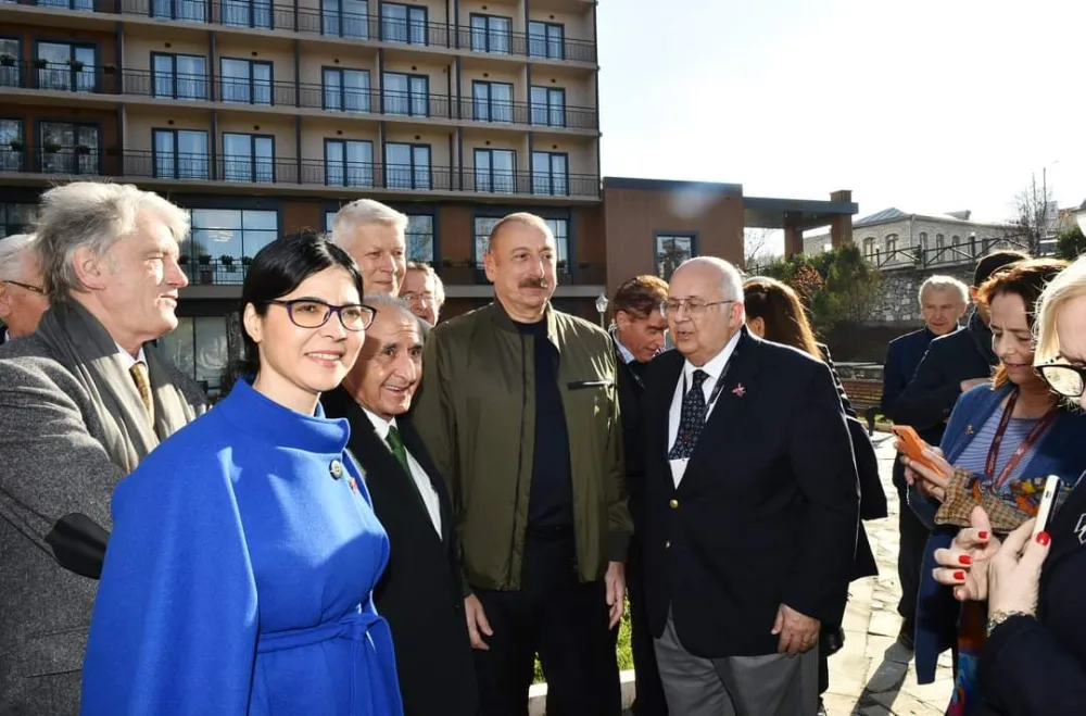Prezidentlə xanımı Şuşada- - FOTOLAR - YENİLƏNDİ