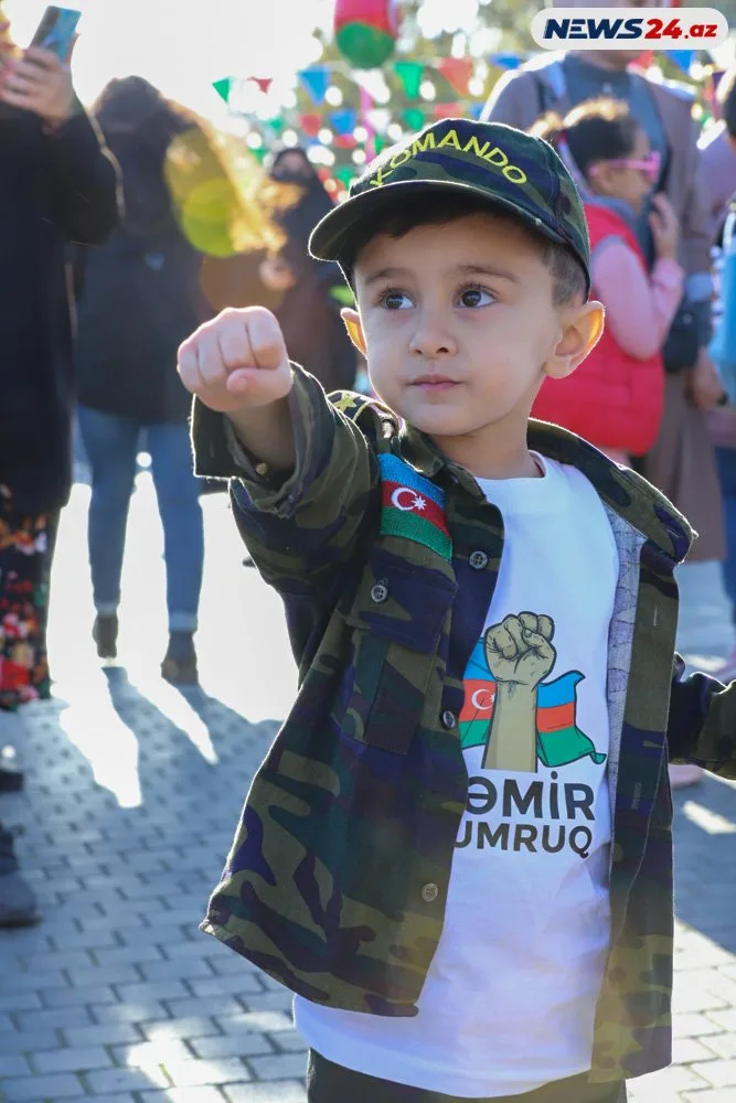Bakı Zəfər Gününə hazırlaşır - FOTOREPORTAJ