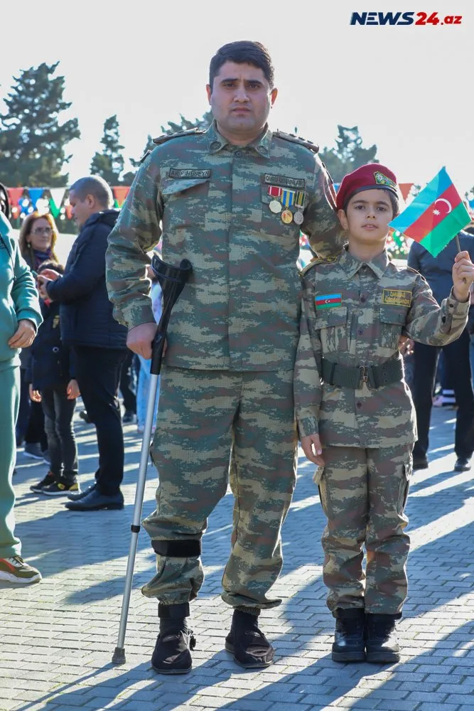 Bakı Zəfər Gününə hazırlaşır - FOTOREPORTAJ