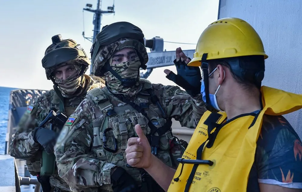 Hərbi dənizçilərimiz NATO qiymətləndirilməsi təlimində iştirak etdi - Fotolar