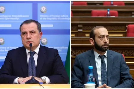 Azərbaycanın və Ermənistanın xarici işlər nazirləri Parisdə görüşdü