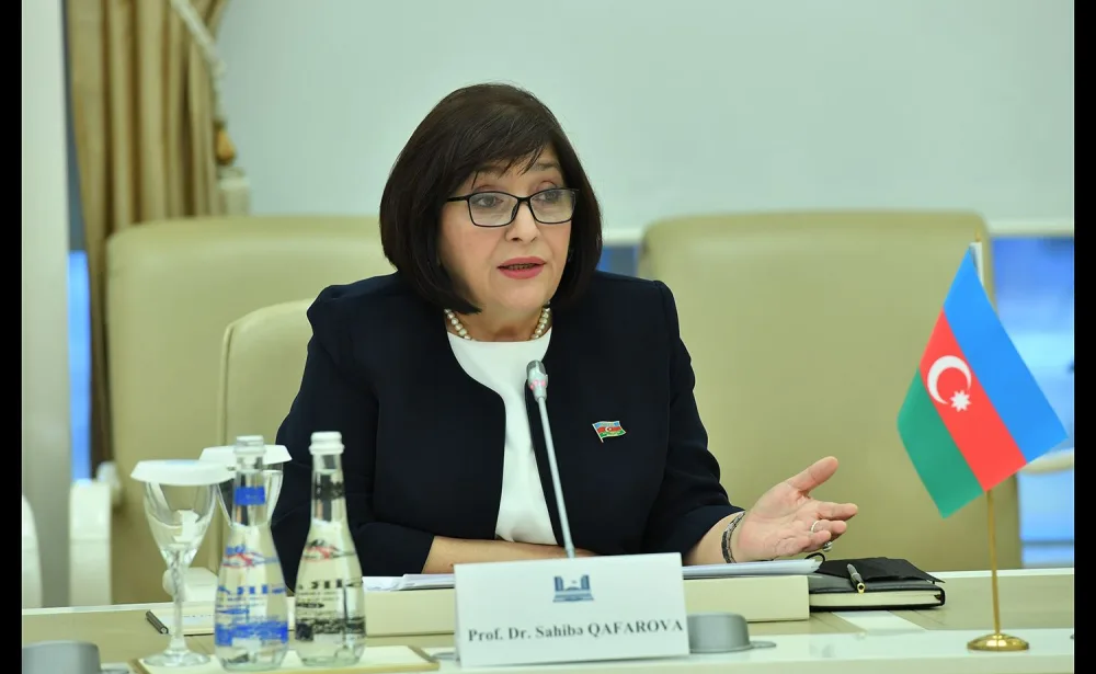 Sahibə Qafarova Bob Bləkmənlə görüşdü
