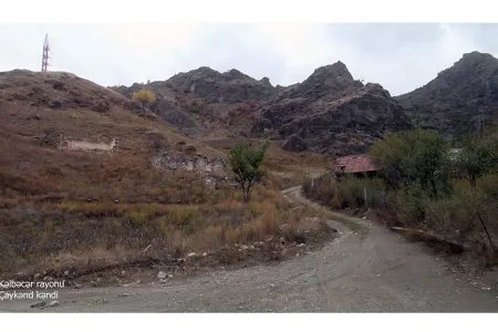 Kəlbəcər rayonunun Çaykənd kəndi - -VİDEO