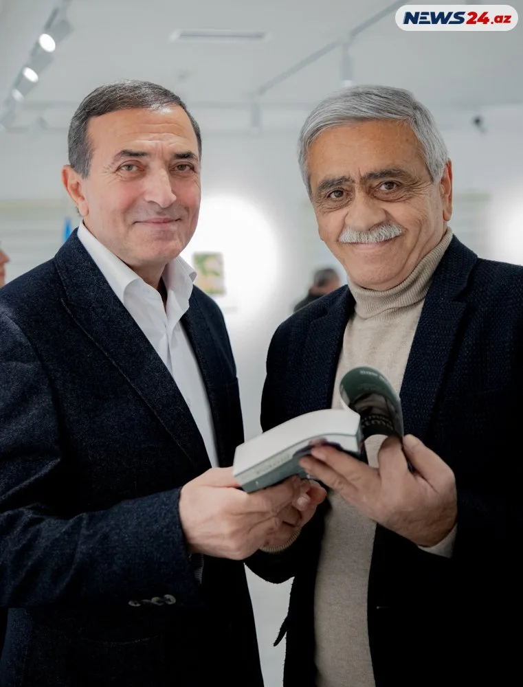 İlqar Əlfioğlunun "Qızılbarmaq Fatma" kitabı təqdim olundu - FOTOLAR