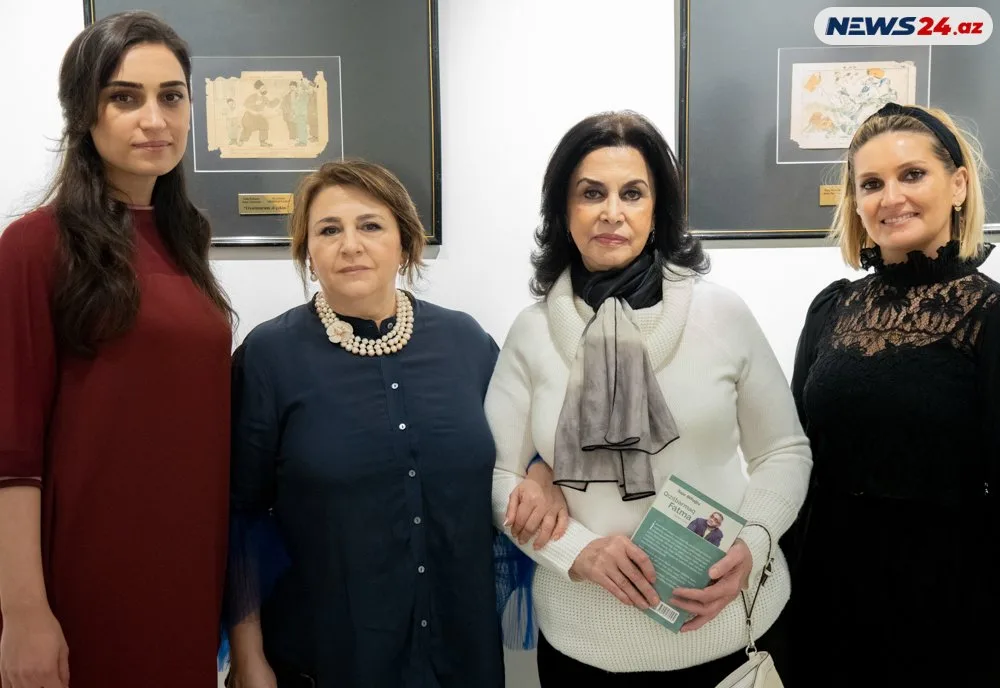 İlqar Əlfioğlunun "Qızılbarmaq Fatma" kitabı təqdim olundu - FOTOLAR