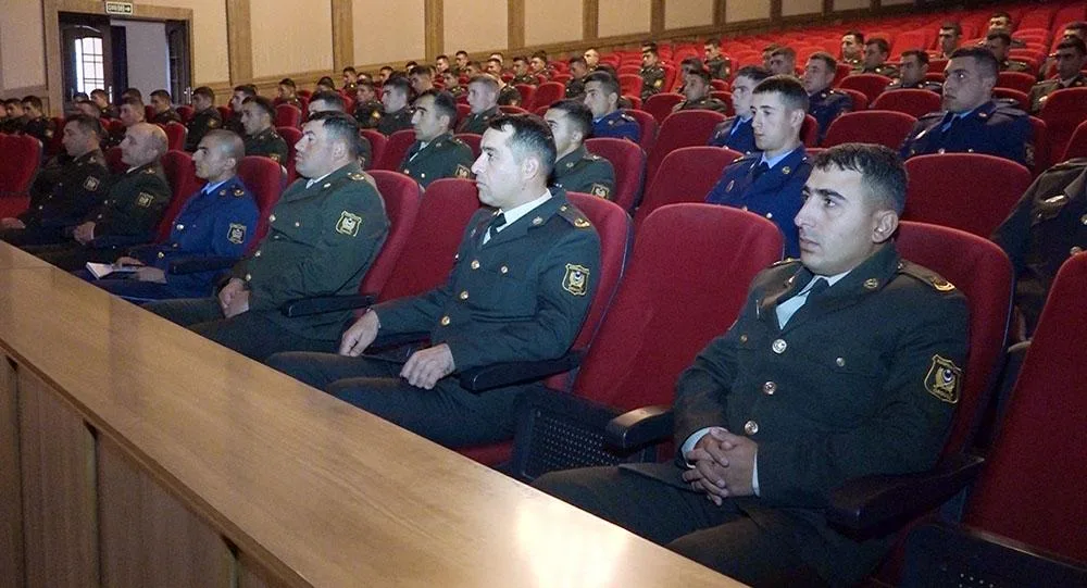 Əlahiddə Ümumqoşun Orduda gənc zabitlərin toplantısı keçirildi- - VİDEO/FOTO