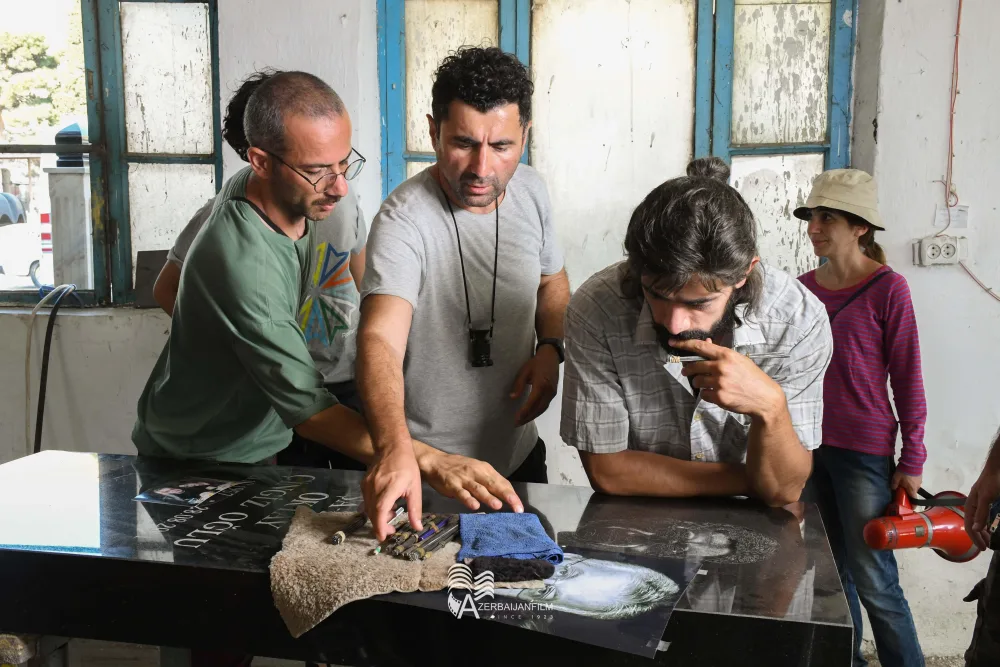 “Mərmər soyuğu” filminin çəkilişləri yekunlaşdı - FOTOLAR