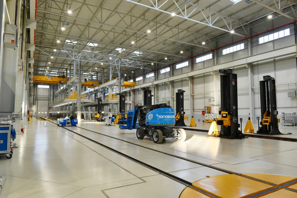 Prezident yeni Biləcəri lokomotiv deposunun açılışında - FOTOLAR