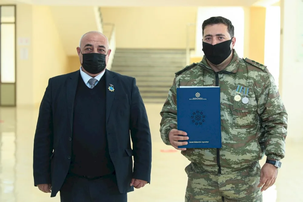 Şəhid ailələri və müharibə əlillərinə daha 50 mənzil verildi