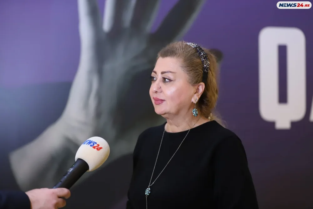 “Qadına şiddətə son" - Dəyirmi Masa - FOTOLAR