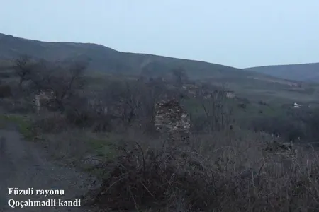 Füzulinin Qoçəhmədli kəndi - VİDEO