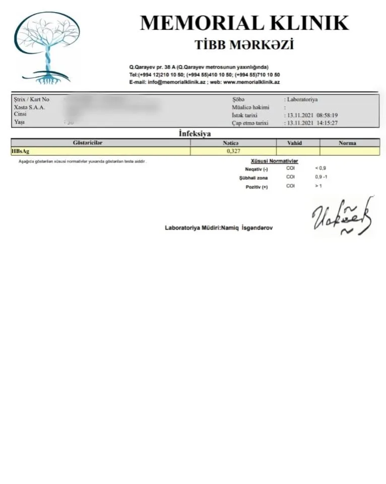 Hamilə qadına yanlışlıqla "Hepatit" diaqnozu qoyulub? - "Doğum Evində QALMAQAL__NEWL__