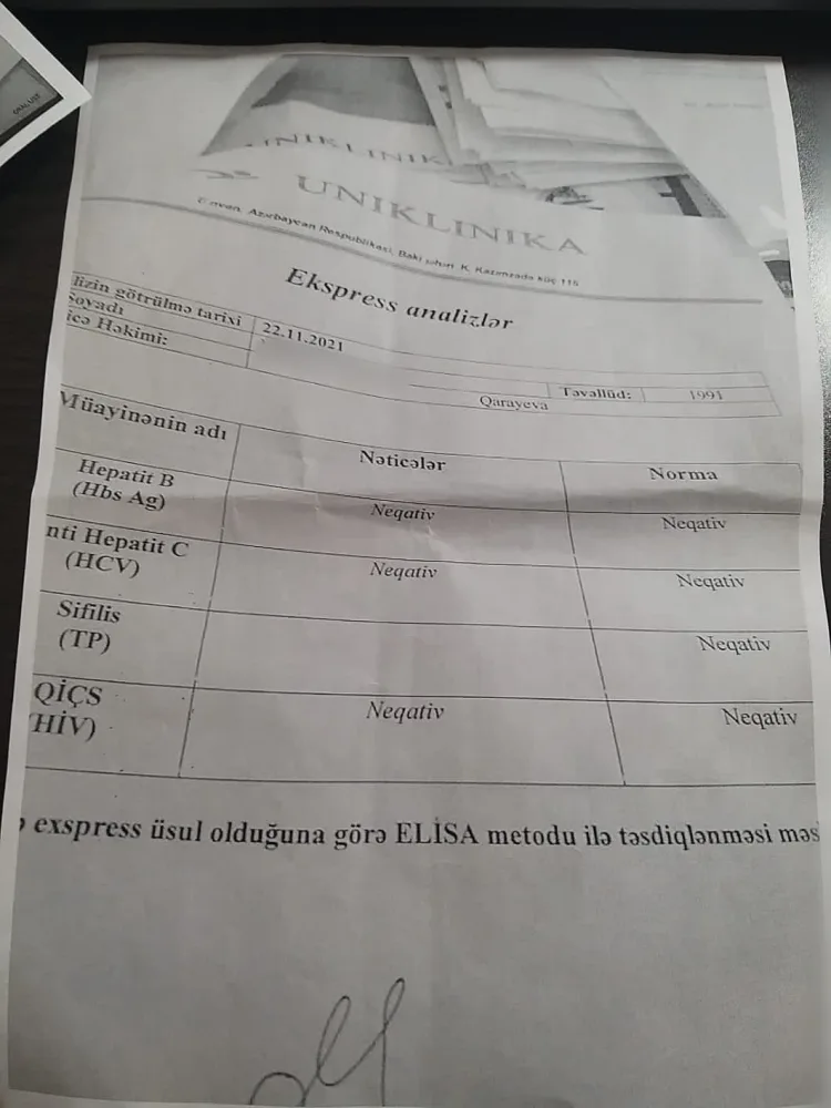 Hamilə qadına yanlışlıqla "Hepatit" diaqnozu qoyulub? - "Doğum Evində QALMAQAL__NEWL__