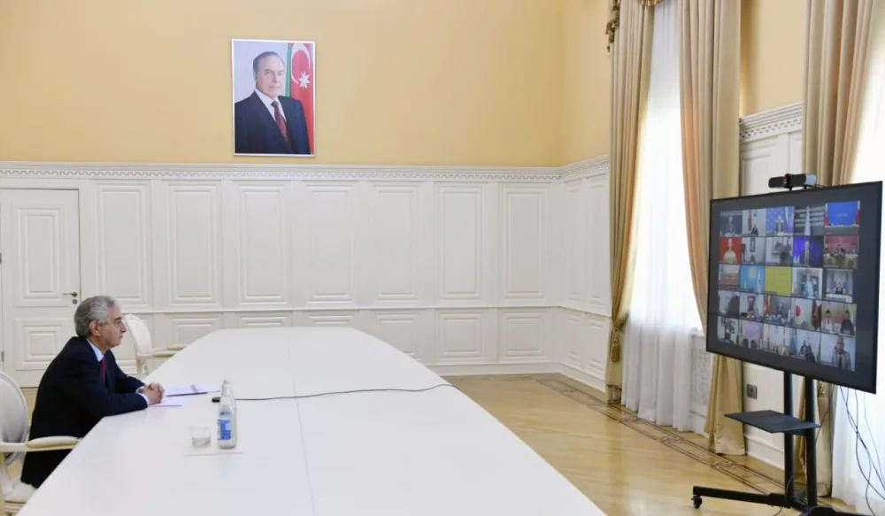 YAP “Yedinaya Rossiya” Partiyasının 20 illik yubileyinə qatıldı