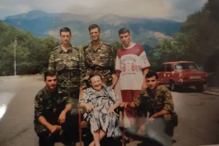 "Murov qartalı" ilə böyük sənətkar bir arada