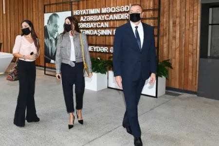 Prezident ailəsi ilə birgə Qubada - FOTO