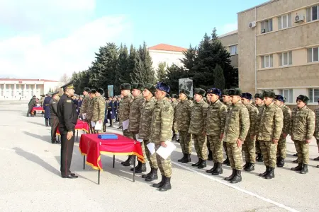 “Ehtiyat zabit hazırlığı kursu”nun BURAXILIŞ MƏRASİMİ keçirildi