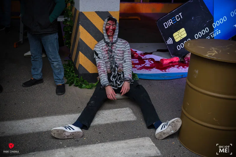 "Park Cinema"da möhtəşəm şou: - zombilər parkinqdə - VİDEO/FOTO