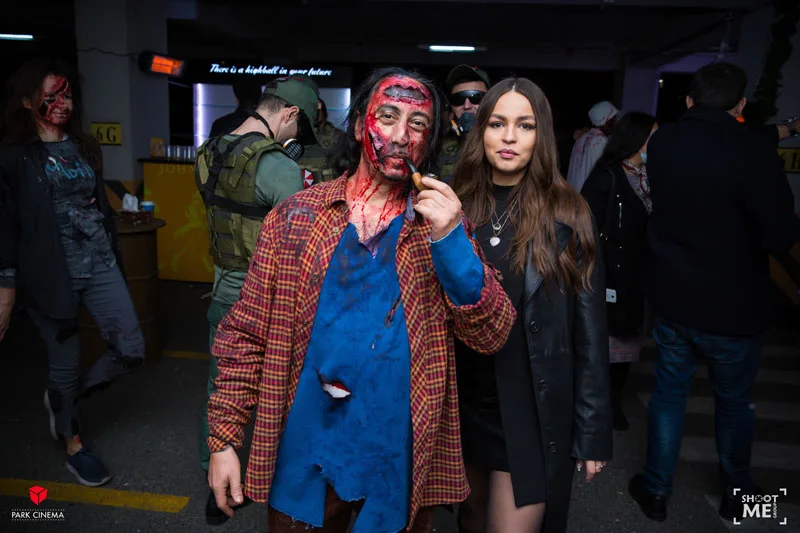 "Park Cinema"da möhtəşəm şou: - zombilər parkinqdə - VİDEO/FOTO