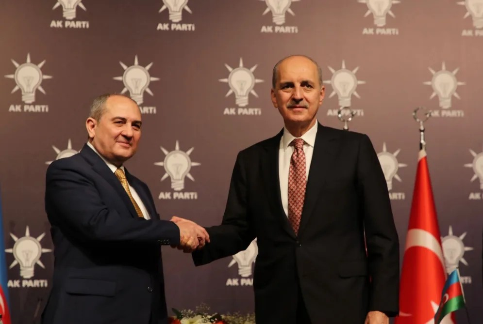 YAP və AK Parti sədrlərinin müavinləri İstanbulda birgə mətbuat konfransı keçiriblər- - FOTO