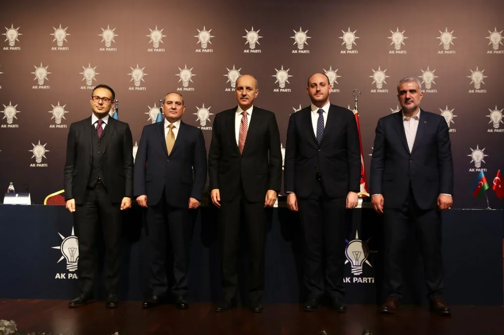 YAP və AK Parti sədrlərinin müavinləri İstanbulda birgə mətbuat konfransı keçiriblər- - FOTO