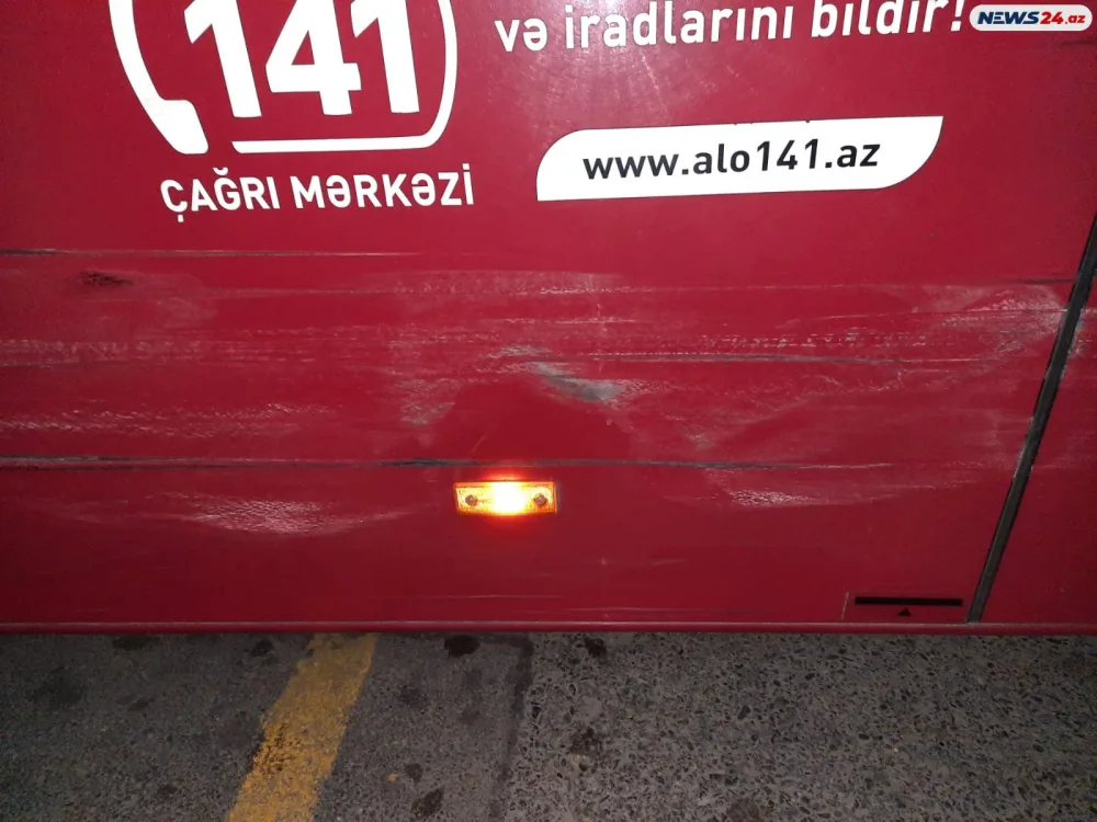 “Bakubus” və 165 saylı marşrut avtobusu dəhşətli qəza törətdi – - VİDEO
