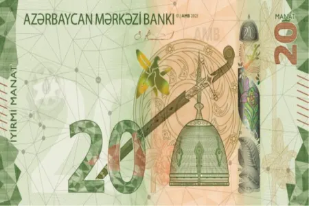 Azərbaycanda 20 manatlığın dizaynı dəyişdi - FOTO