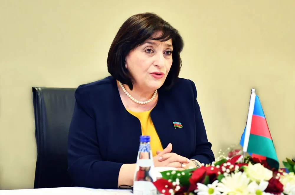 Sahibə Qafarova Böyük Millət Məclisinin sədri ilə görüşdü - FOTO