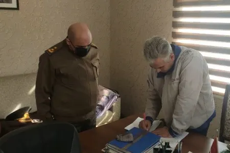 Zavodda pozuntular aşkarlandı, işlər dayandırıldı - Video