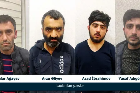 Bakıda akkumlyator oğruları tutuldu - VİDEO/FOTO