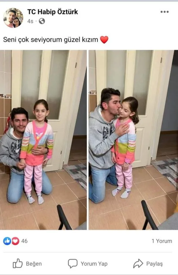 Ata 7 yaşlı qızına "sürpriz edəcəyəm" - deyib onu öldürdü - FOTO